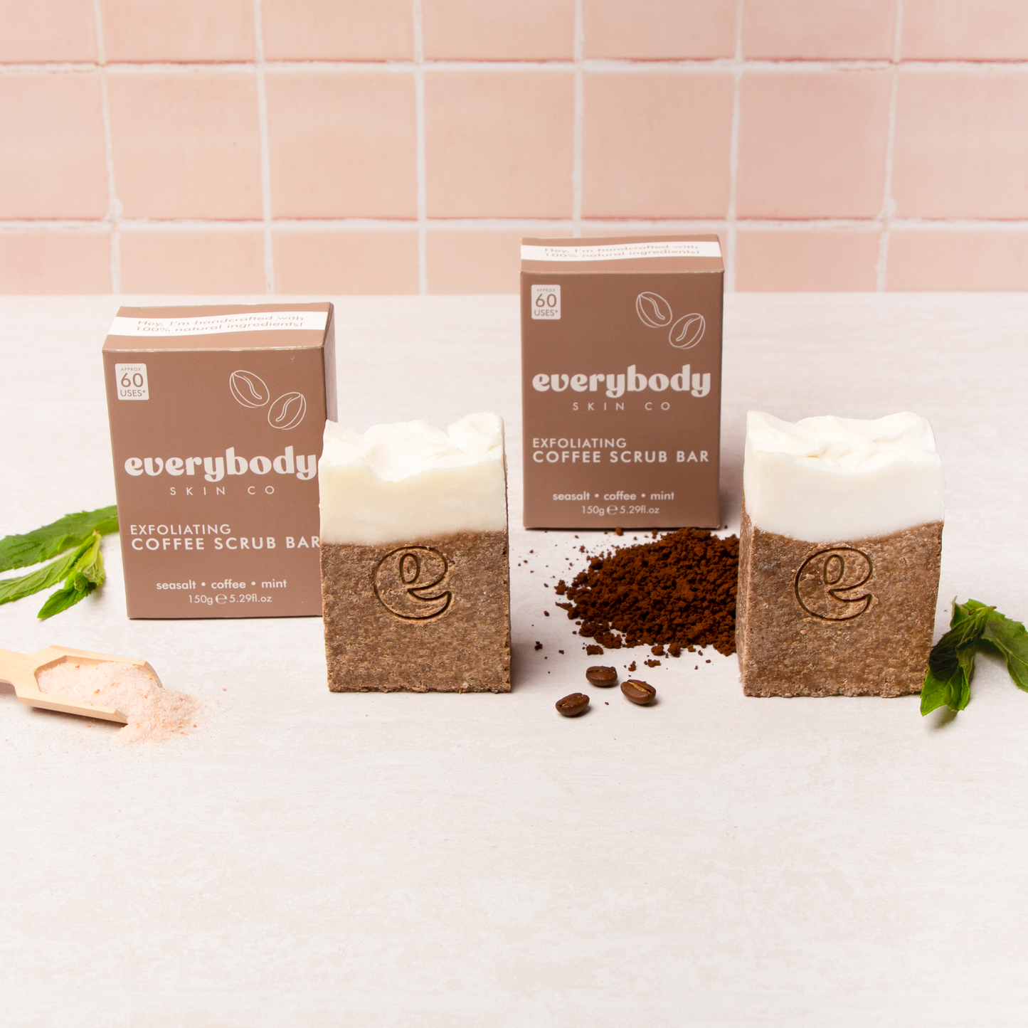 Exfoliating Coffee Scrub Bar Bundle
